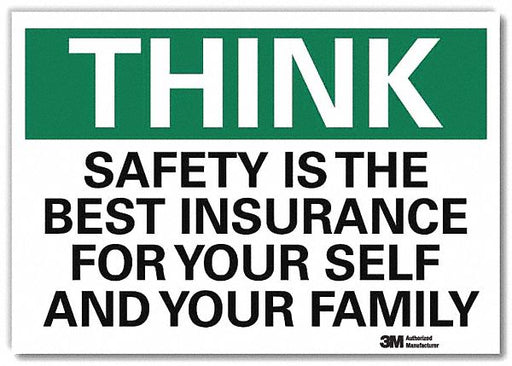 Safety Decal 10in x 14in Rflct Sheeting