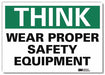 Safety Decal 10x14in Reflective Sheeting