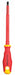 Insulatd Screwdriver Slotted 1/4x6 Rnd