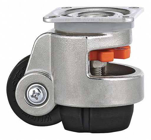 Plate Caster Swivel Nylon 2 13/16 H