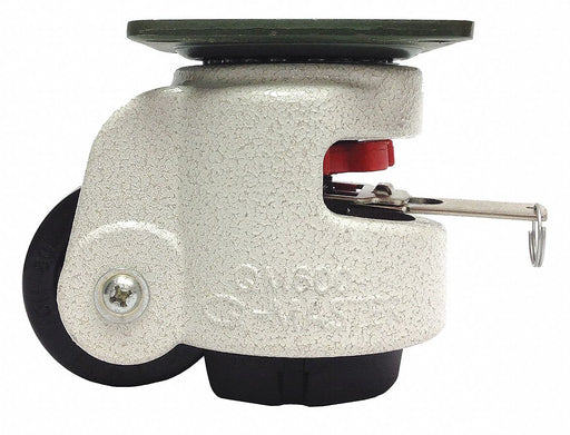 Plate Caster Swivel Nylon 4 3/32 H