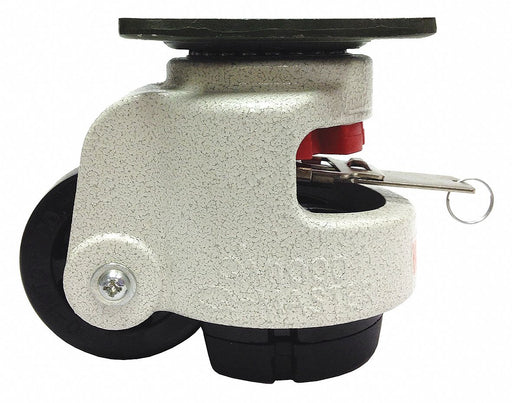 Plate Caster Swivel Nylon 4 3/4 H