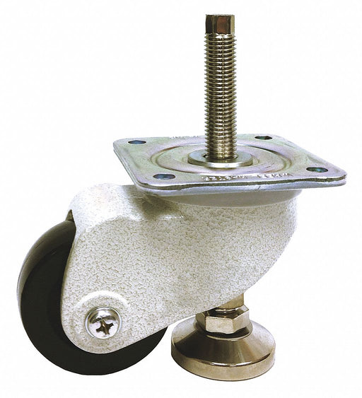 Plate Caster Swivel Nylon 4 H