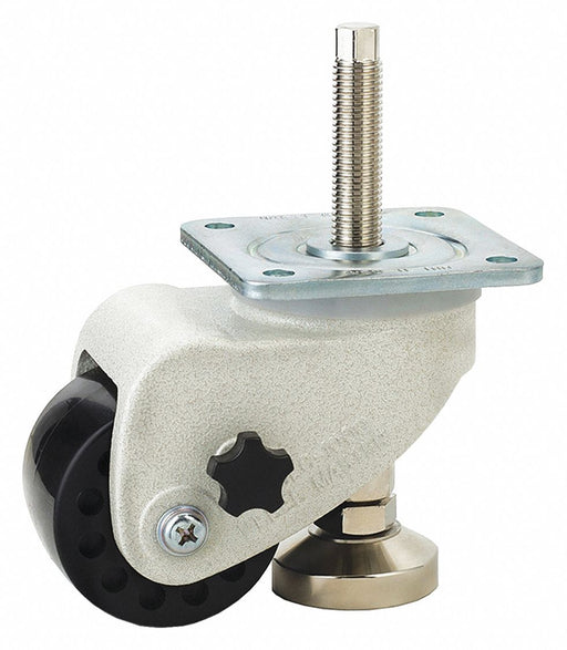 Plate Caster Swivel Nylon 4 13/32 H