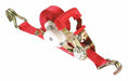 Tie Down Strap Wire-Hook Red