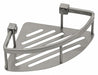 Corner Shower Basket SS Satin 8 in W