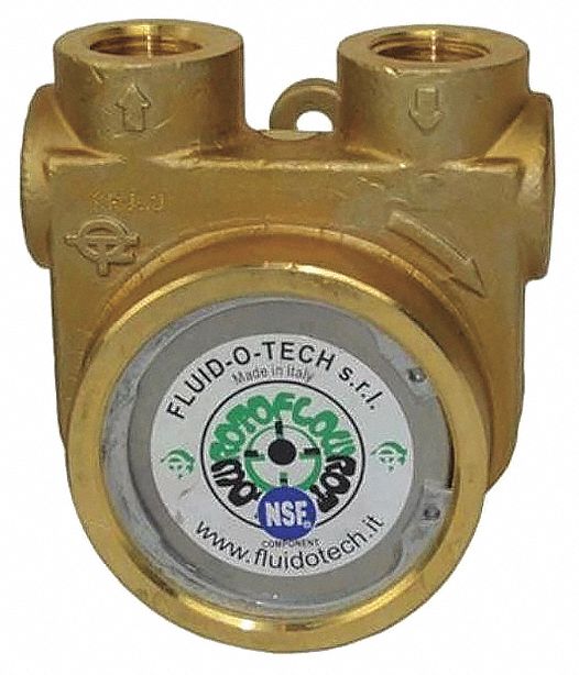 Pump 1/2 NPTF 327 Max GPH Brass Bypass