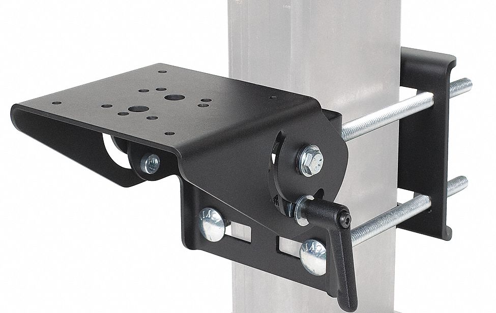 Computer Mount Forklift 5-1/8 in L Steel