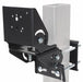 Computer Mount Forklift 7 in L. Steel