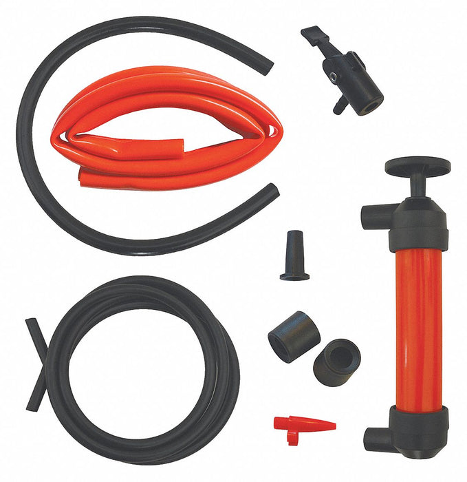 Pump PVC 0.1L Red