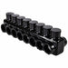 MultitapConnector Alum Blk Hex 8Port
