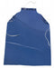 Bib Apron 45inLx36inW Blue Vinyl PK12