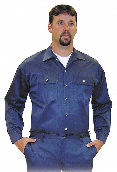 Flame-Resistant Collared Shirt 8 oz 3XL