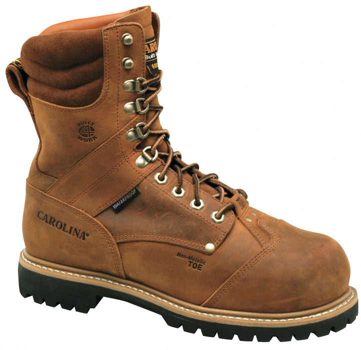 8-inWorkBoot Brn Men s 12 E PR