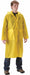 Rain Coat with Hood XL PU/Nylon 48inL