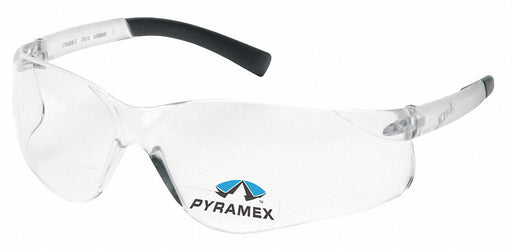 J5912 Bifocal Safety Read Glasses +2.00 Clear
