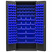 K4895 Bin Cabinet 84 x36 x24 Gray 138BlueBns
