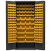 K4895 Bin Cabinet 84 x36 x24 Gray 138YlwBns