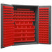 K4891 Bin Cabinet 72 x48 x24 Gray 186RedBns