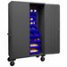 K4877 Bin Cabinet 80 x48 x24 Gray 42BlueBns