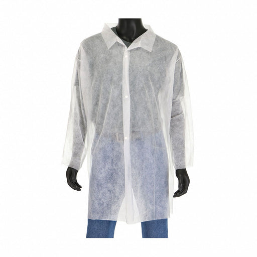 Disposable Lab Coat L PP 22g PK30