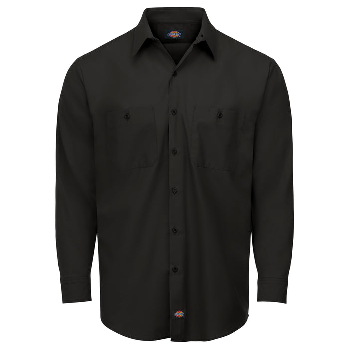 Men's Industrial WorkTech Ventilated Long-Sleeve Work Shirt With Cooling Mesh