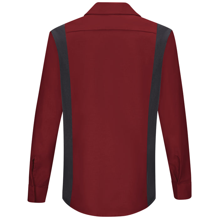 Women's Long Sleeve Performance Plus Shop Shirt with OilBlok Technology