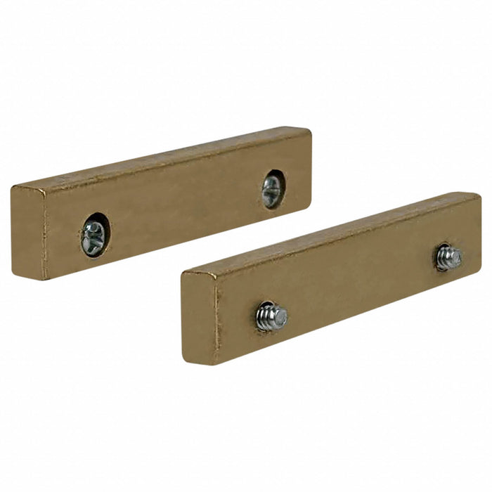 Replace. Jaws Brass Incl. 2 Screws