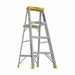 Stepladder Aluminum 4 ft H 225 lb Cap.