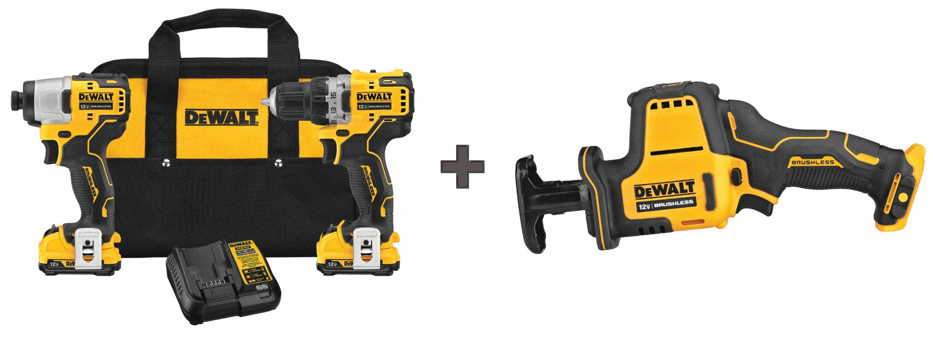 Cordless Combination Kit 12V 2 Tools