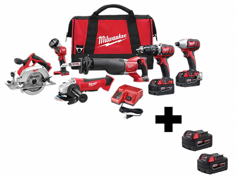 Cordless Combination Kit 18V 6 Tools