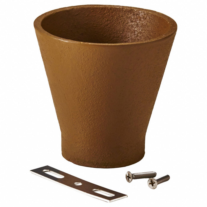 Sanitary Drain 2 x 4 x 4 1/4 Cast Iron