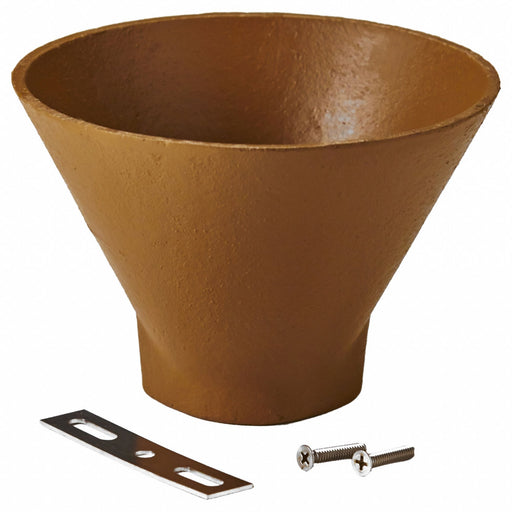 Sanitary Drain 6x4-1/4 in Cast Iron