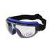 Safety Goggle Black Frame Clear Lens