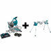 Miter Saw Kit Cordless 10 in Blade Dia