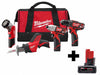 Cordless Combination Kit 4 Tools 12V DC