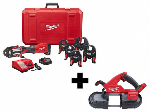 Pressing Tool Kit 18V 14-3/16 3-1/8 W