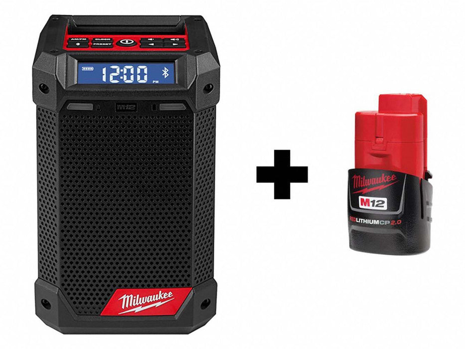 Jobsite Charger Radio Kit 2Ah 12V