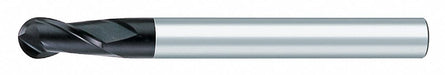 Ball End Mill Single End 1.00mm Carbide