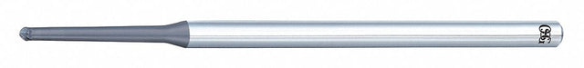 Ball End Mill Single End 1.00mm Carbide