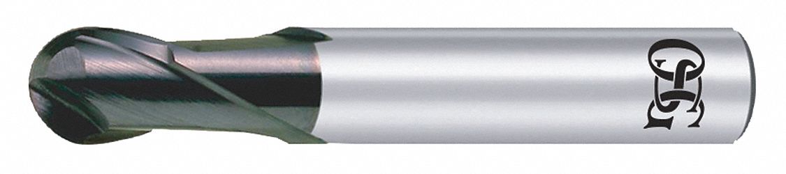 Ball End Mill 0.125 in Carbide