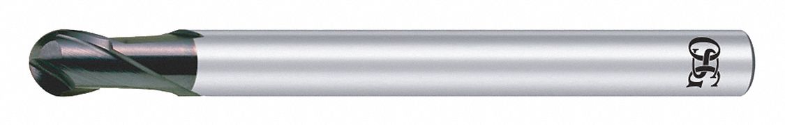Ball End Mill Single End 3.00mm Carbide