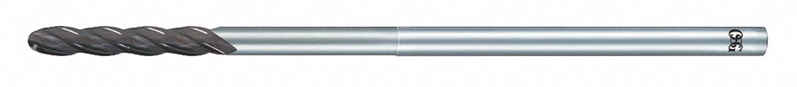 Ball End Mill 0.1875 in Carbide