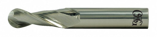 Ball End Mill Single End 7/16 Carbide