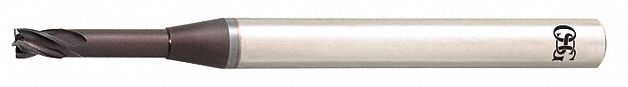 Sq. End Mill Single End Carb 1/8 