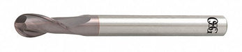 Ball End Mill Single End 16.00mm Carbide