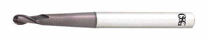 Ball End Mill Single End 12.00mm Carbide