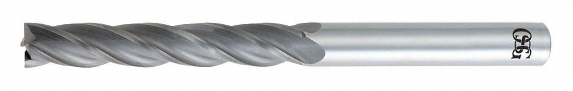 Square End Mill 0.1875 in Carbide