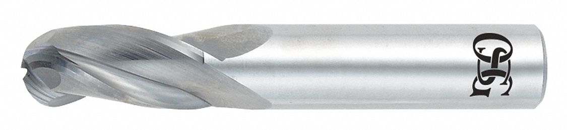 Ball End Mill 0.203125 in Carbide