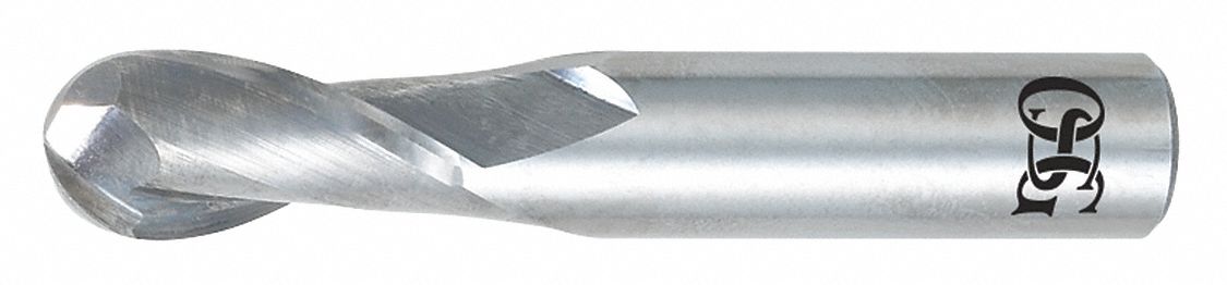 Ball End Mill Single End 5/8 Carbide